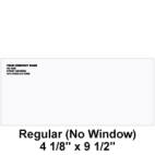 Piographics No Window Envelope Sample